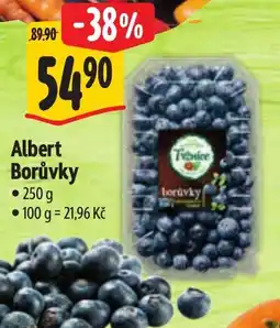 Albert Albert Borůvky nabídka