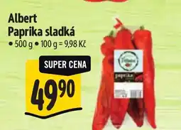 Albert Albert Paprika sladká nabídka