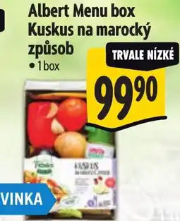 Albert Albert Menu box Kuskus na marocký způsob nabídka