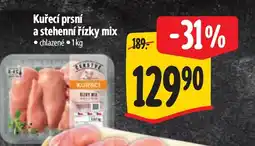 Albert Kuřecí prsní a stehenní řízky mix nabídka