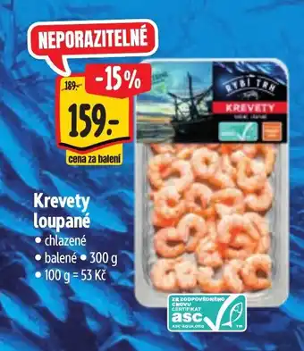 Albert Krevety loupané nabídka