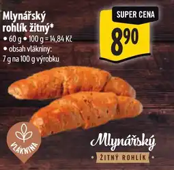 Albert Mlynářský rohlík žitný nabídka