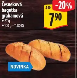 Albert Česneková bagetka grahamová nabídka