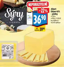 Albert Albert Eidam 45% - plátky nabídka