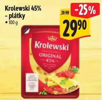 Albert Krolewski 45% - plátky nabídka