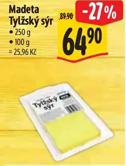Albert Madeta Tylžský sýr nabídka