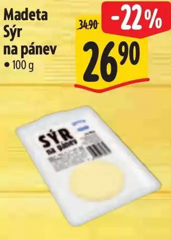 Albert Madeta Sýr na pánev nabídka