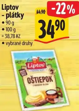 Albert Liptov - plátky nabídka