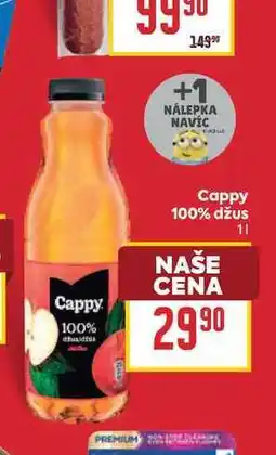 Billa Cappy 100% džus nabídka