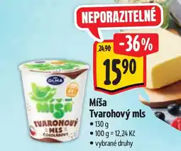 Albert Míša Tvarohový mls nabídka