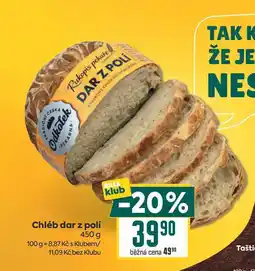 Billa Chléb dar z polí nabídka