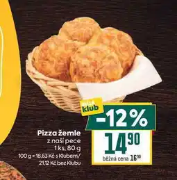 Billa Pizza žemle z naší pece 1ks nabídka