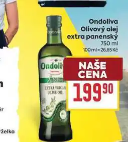 Billa Ondoliva Olivový olej extra panenský nabídka