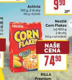 Billa Nestlé Corn Flakes od nabídka