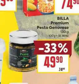 Billa BILLA Premium Pesto Genovese nabídka