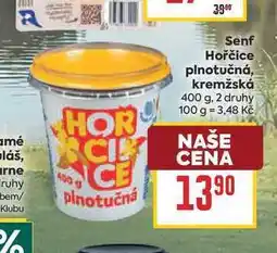 Billa Senf Hořčice plnotučná, kremžská nabídka