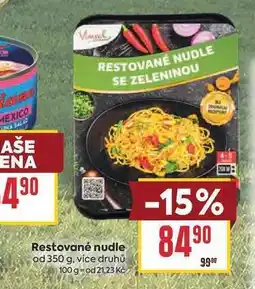Billa Restované nudle od nabídka