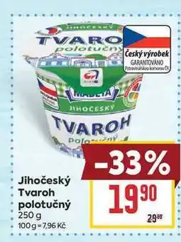 Billa Jihočeský Tvaroh polotučný nabídka