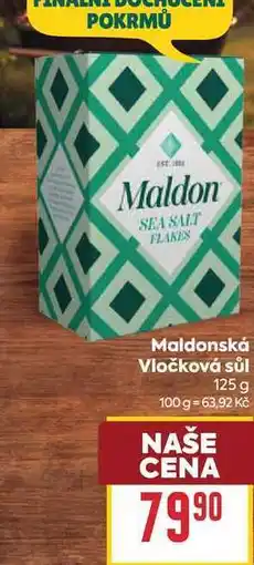 Billa Maldonská Vločková sůl nabídka