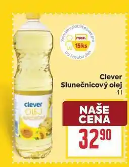Billa Clever Slunečnicový olej nabídka