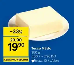 Tesco Tesco Máslo nabídka