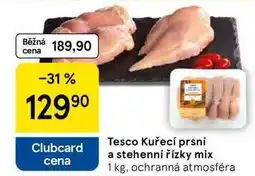 Tesco Tesco Kuřecí prsní a stehenní řízky mix nabídka