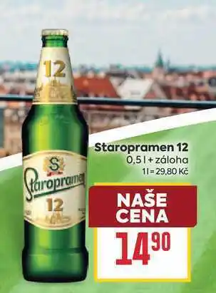 Billa Staropramen 12 nabídka