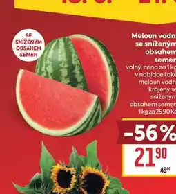 Billa Meloun vodní se sníženým obsahem semen volný, cena za nabídka