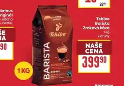 Billa Tchibo Barista Zrnková káva nabídka