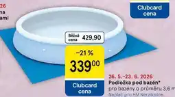 Tesco Podložka pod bazén, pro bazény o průměru 3.6 m nabídka