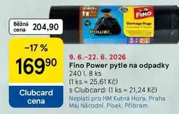 Tesco Fino Power pytle na odpadky, 240 l,8 ks nabídka