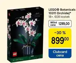 Tesco LEGO Botanicals 10311 Orchidej 18+, 608 kostek nabídka