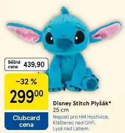 Tesco Disney Stitch Plyšák, 25 cm nabídka