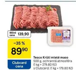 Tesco Tesco Krůtí mleté maso nabídka