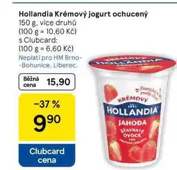 Tesco Hollandia Krémový jogurt ochucený, 150 g, více druhů nabídka