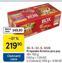 Tesco Propesko Krmivo pro psy, 48× nabídka