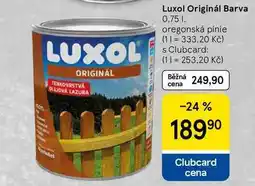 Tesco Luxol Originál Barva, 0.75 l, oregonská pínie nabídka