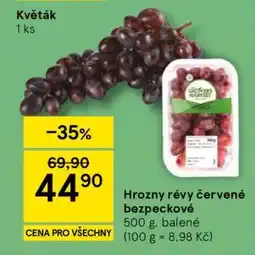 Tesco Hrozny révy červené bezpeckové nabídka