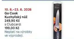 Tesco Go Cook Kuchyňský nůž nabídka