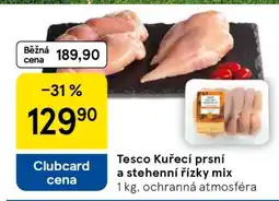 Tesco Tesco Kuřecí prsí a stehenní řízky mix nabídka
