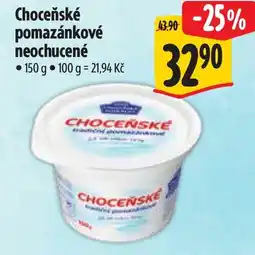 Albert Choceňské pomazánkové neochucené nabídka