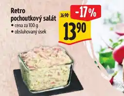 Albert Retro pochoutkový salát nabídka