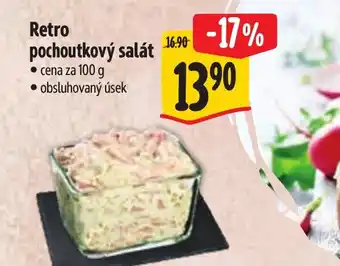 Albert Retro pochoutkový salát nabídka
