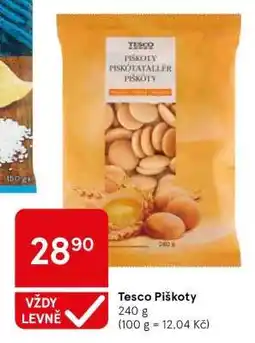 Tesco Tesco Piškoty nabídka