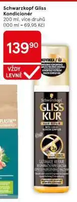 Tesco Schwarzkopf Gliss Kondicionér nabídka