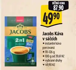 Albert Jacobs Káva v sáčcích nabídka
