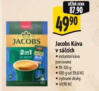 Albert Jacobs Káva v sáčcích nabídka