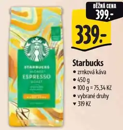 Albert Starbucks nabídka
