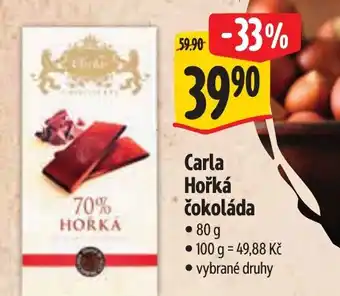 Albert Carla Hořká čokoláda nabídka