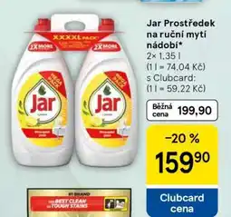 Tesco Jar Prostředek na ruční mytí nádobí nabídka